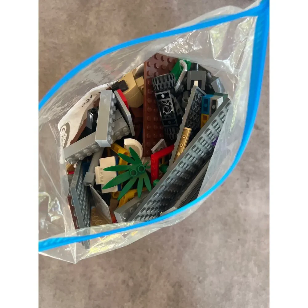 Legos 2lb mix lot Clean various colors bricks platform building pieces bundle